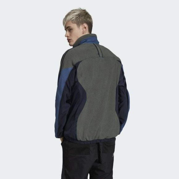 {ED5735} ADIDAS ORIGINALS STANDARD PT3 20 JACKET Fleece colorblock pullover soft - Picture 11 of 12